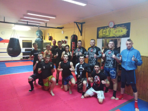 Trénink MMA pod vedením profi zápasníka Vaška Mikuláška 5.1.2018