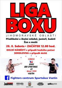 Liga boxu Jihomoravské oblasti - Vsetín 28.8.2021